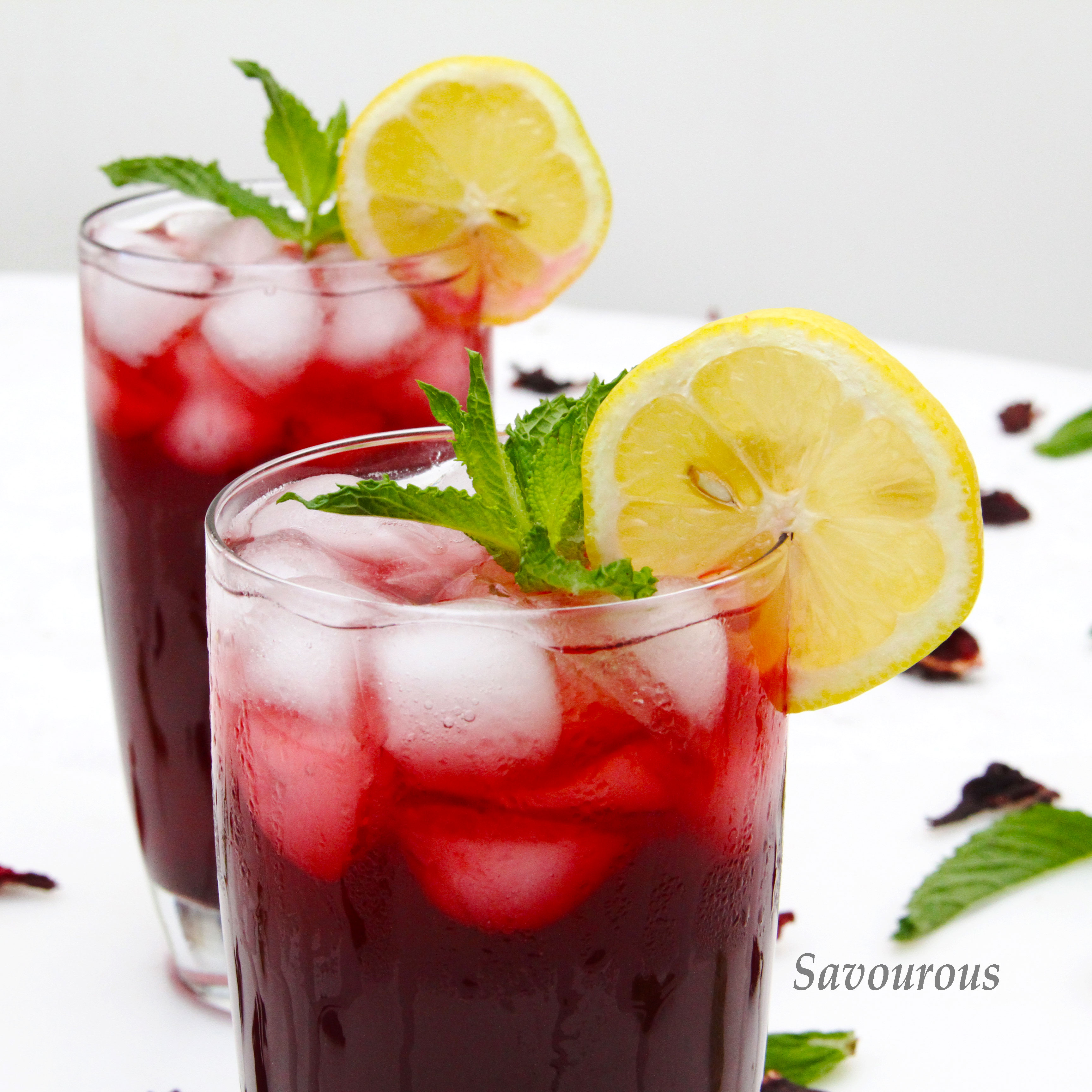 Healthy Hibiscus, Bissap or Sorrel Juice Savourous